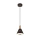 thumbnail image 1 of Lampara Colgante Iluminacion Luz Vic Cono Cafe 1 Luz, 1 of 2