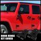 thumbnail image 2 of 8 Piezas Coche Puerta Bisagra Protector Cubierta Decoración 4 Puertas para Coche Negro Unique Bargains molduras de puertas automotrices, 2 of 9