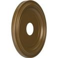 thumbnail image 2 of Ekena Millwork 16"OD x 3 1/2"ID x 1 3/8"P Traditional Thermoformed PVC Ceiling Medallion (Fits Canopies up to 9 1/2"), Metallic Champagne Bronze, 2 of 10