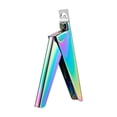 thumbnail image 2 of Acrylic Nail Clippers for False Nails - French Tip Cutter Rainbow Metal Nail Trimmer Stainless Steel Chameleon Finish Adjustable Angle Nail Cutter Tool for Manicure Nail Makeup Organizers, 2 of 9