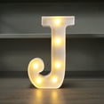 thumbnail image 3 of LED Marquee Letter Lights, Warm White and Cool White Decorative Lighted Letters, Light Up Alphabet Letters for Boys Girls, Party, Wedding, Bar, Night Light, Birthday Decoration, 3 of 6