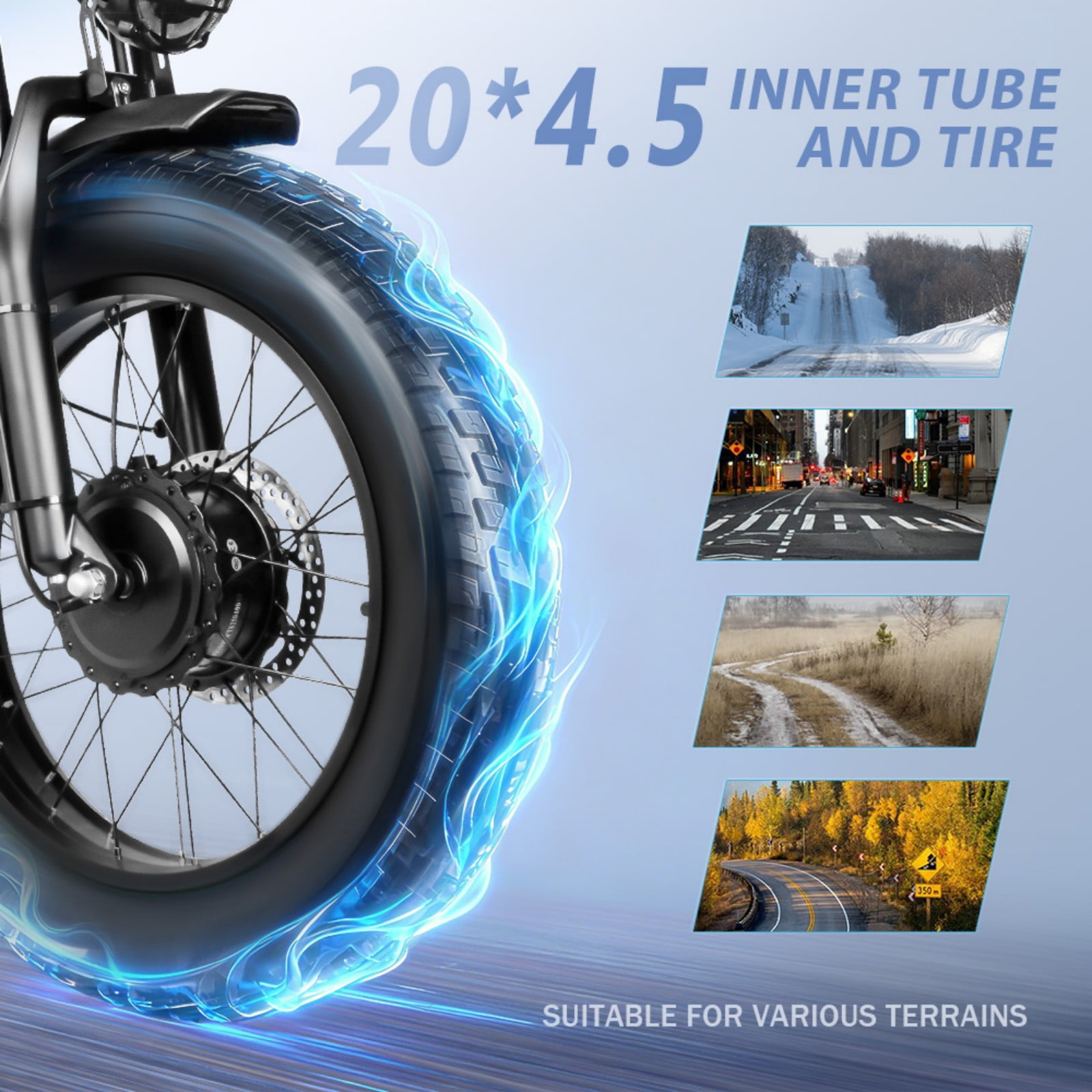 Cheevalry GT20 3000W Electric Dirt Bike, 60V 43AH, 20" x 4.5" Tires, 37MPH Speed, Off-Road Motorcycle