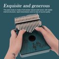 thumbnail image 3 of MasteelfCA 1 Set Portable Kalimba Finger Piano 17 Keys Thumb Piano Music Instrument Kalimba, 3 of 7