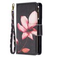 thumbnail image 6 of TECH CIRCLE Galaxy S23 Plus 5G Wallet Case,Premium PU Leather Zipper Card Slot Wrist Strap Magnetic Closure Kickstand Carrying Pouch Protective Case for Samsung Galaxy S23 Plus 5G 6.6 inch 2023,Lotus, 6 of 6