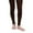 Chocolate, variant on Jefferies Socks Girls Smooth Nylon Footless Legging Tights 1 Pack