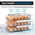 thumbnail image 4 of Organizador de 54 Huevos Redlemon con 3 Cajones para Refrigerador y Cocina, 4 of 8