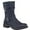 Bailey Navy, variant on GC Shoes Womens Bailey Leather Cold Weather Winter Boots
