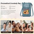 thumbnail image 6 of OIDERY Small Crossbody Bags Customized Phone Bags Exotic Flavor Tropical Papaya Printed Gift Ideal Holiday Gift, 6 of 12