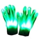 thumbnail image 1 of Guantes con Luz 8 Colores, Juguetes con Luz, Guantes Intermitentes para Regalos de Cumpleaños, Fiestas Navideñas para Hombres verde, 1 of 9