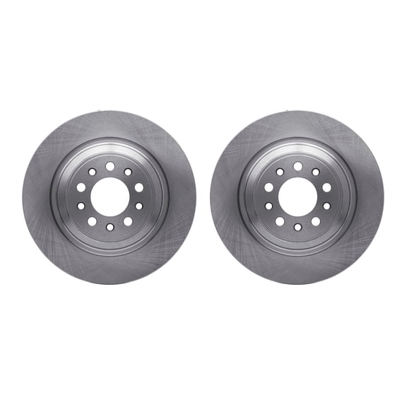 Dynamic Friction Company Rear Brake Rotors 6002-42010