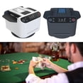 thumbnail image 2 of 2-in-1 Automatic Card Shuffler & Dealer Machine, 5200mAh Rechargeable, with 4 Remotes, for Poker, Texas Hold'em, 2 of 8