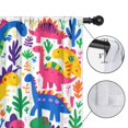 thumbnail image 4 of Blackout Kids Curtains,Cute Dinosaur Pattern Childrens Insulated Curtains Set Of 2,Bedroom Essentials,Toddler Room Decor 42x54in(106x137cm), 4 of 4
