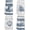 Blue, variant on Coastal Beach Kitchen Towels and Dishcloths Set of 4, Beachy Striped Checkered Dish Towels, Seahorse Coral Seashell Starfish Decorative Hand Tea Towel for Bathroom Kitchen, 16x24 Inch