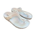 thumbnail image 3 of Andrew By Andrew Stevens Women’s Comfort Slide Thong Buckle EVA Flat Sandal, 3 of 4