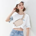 thumbnail image 5 of Oscaurt Adjustable Strap Women's Fanny Pack, Nylon, Beige, 5 of 7