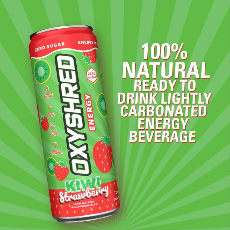 EHP Labs OxyShred Ultra Energy Drink, Sugar-Free, 180mg Clean