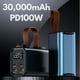 thumbnail image 3 of Power Bank 100w Carga Rapida 30,000mah Bateria Portatil, 3 of 10