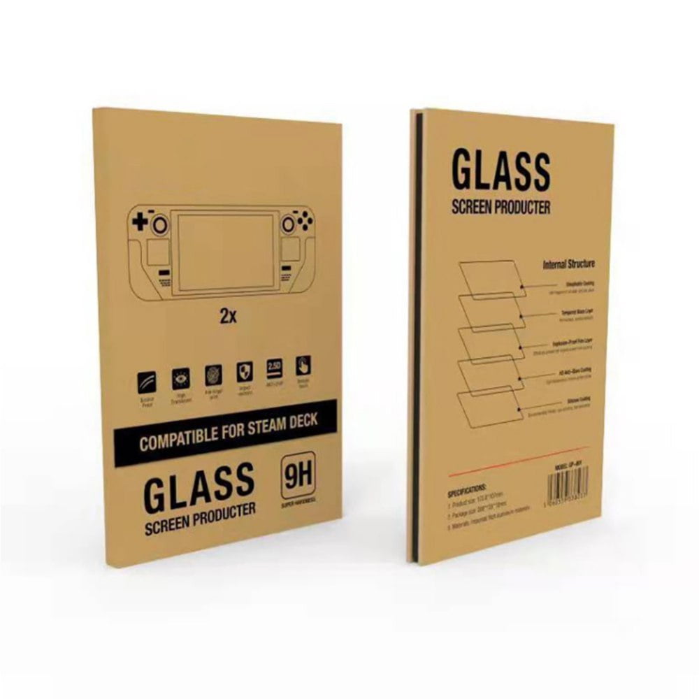 Steam Deck Screen Protector Full Coverage Tempered Glass Screen