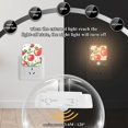thumbnail image 4 of Yayeee 2-Pack Plug in LED Night Lights with Light Sensors Motion Detectors, Apple Pattern, 4 of 7