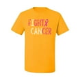 thumbnail image 2 of Fight Cancer Ribbon Men's Graphic T-Shirt, Gold, X-Large, 2 of 3