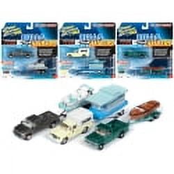 Gone Fishing 2017 Release 1A Set of 3 1/64 Diecast