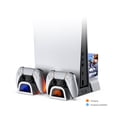 thumbnail image 2 of [Precio limitado Amazon $ 39 99] [TP5-3536B] PS5 Slim host con ambiental base enfriamiento multifuncional + estante almacenamiento discos Soporte carga con para PS5, 2 of 9