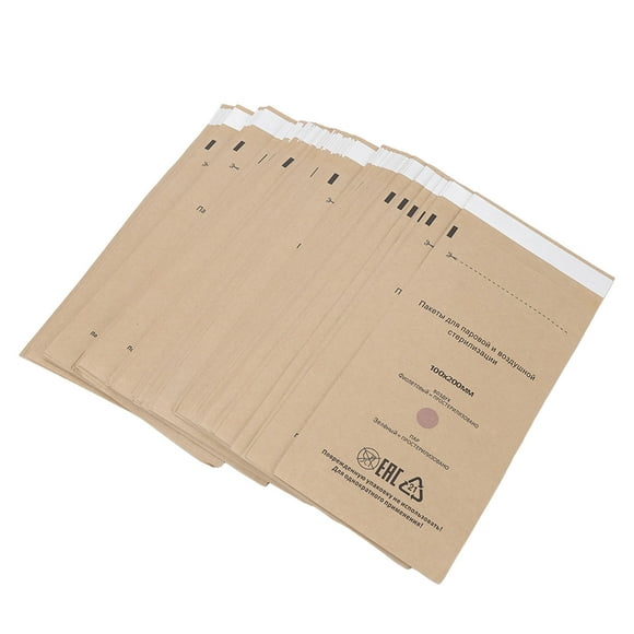 Tool Self Sealing Pouch, Disposable Safe Paper Cleaning Pouch 100Pcs Lightweight For Beauty