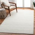 thumbnail image 2 of SAFAVIEH Kilim Luka Striped Area Rug, Beige/Light Grey, 6' x 9', 2 of 8