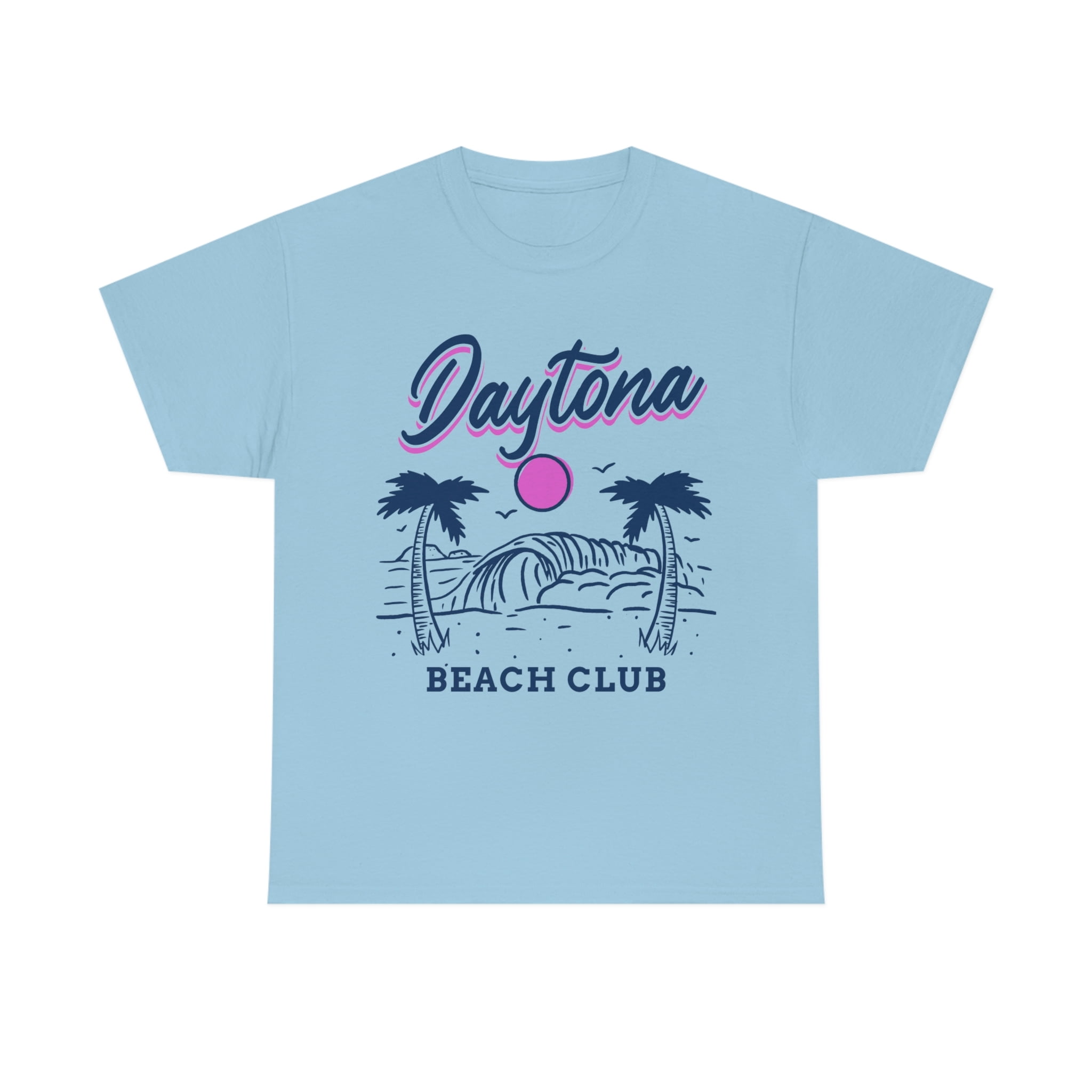 Daytona Beach Club Shirt Unisex Heavy Cotton Tee Shirt