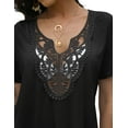 thumbnail image 5 of FOLUNSI Lace Crochet Cover-Up - V Neck Beach Dress - Women, 5 of 8