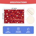 thumbnail image 5 of Sm:)e American Star Firework Summer Patriotic Fourth of July Placemats 12x18 Inch Set of 4 Red, 5 of 8