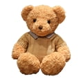 thumbnail image 1 of Teddy bear doll cuddle bear plush toy wear sweater bear toy, 1 of 5