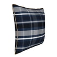 thumbnail image 2 of ZNDUO Blue Check Style Pattern Throw Pillows for Couch-Indoor Decorative Pillows,20"x20", 2 of 8