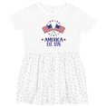 thumbnail image 3 of Inktastic America Est 1776 4th of July Girls Toddler Dress, 3 of 5