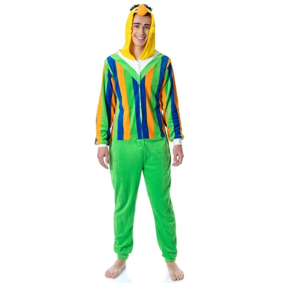 Sesame Street Adult Character Union Suit Costume Pajama For Men Women