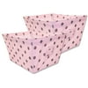 Trend Lab - Set of Two Large Storage Cubes, Maya Dot