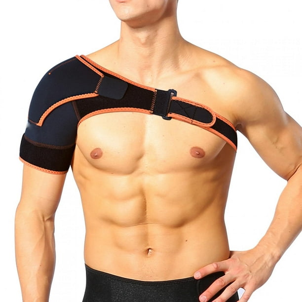 Fdit Shoulder Brace Support,Adjustable Shoulder Support Brace Strap Joint  Sport Gym Compression Bandage Wrap,Adjustable Shoulder Support 