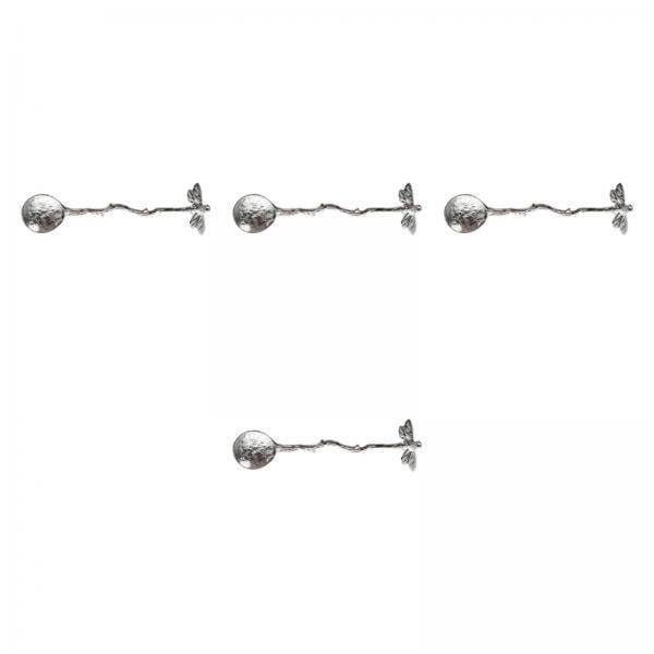 Cuchara para postre,Cuchara de libélula Cuchara de café Cuchara de té Cuchara para pastel,Cuchara creativa Cuchara para postre Cuchara para té cocina,Cuchara para Cuchara de mango