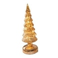 thumbnail image 3 of Lámpara de noche de árbol de Navidad de mesa de vidrio Figura de árbol de Navidad Decoración navideña S, 3 of 9