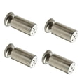 thumbnail image 1 of Patas de acero inoxidable para muebles (4 piezas) para sofá, mesa, cama, sillón, armario, 4 tamaños disponibles 50x120mm, 1 of 8