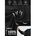 thumbnail image 4 of BALEAF Men's Sun Protection Hoodie Shirt UPF 50+ Long Sleeve UV SPF T-Shirts Rash Guard Fishing Swimming Lightweight Black XXXL, 4 of 6