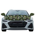 thumbnail image 2 of Yuyamidu 3 Pack Green Leaf Car Side View Mirror Cover Skull Car Hood Cover St. Patrick's Day Auto Hood Protector for Cars Sedans Side Mirror Wrap Auto Exterior Decorative Accessories, 2 of 7