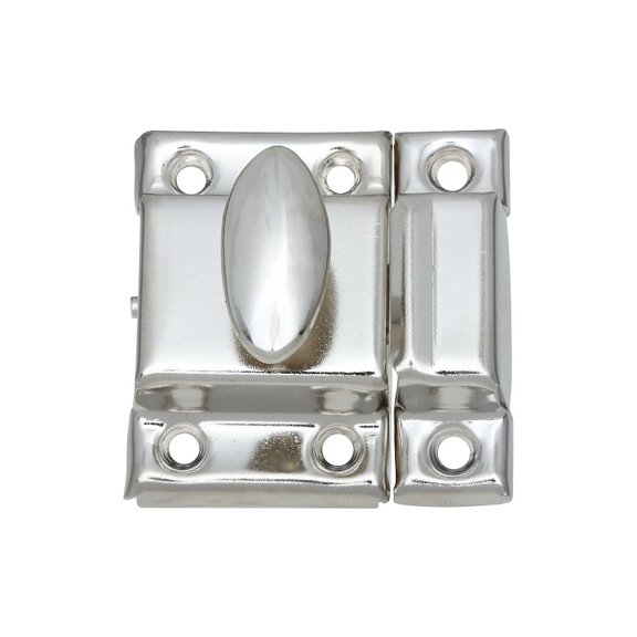 National Hardware Cupboard Turn Latch N149-641 - Nickel Finish - Multicolor