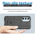 thumbnail image 3 of Durable Sturdy Phone Case for Samsung Galaxy A54 5G, Heavy Duty Shockproof Slim Rubber Full Body Protection Shockproof Case Cover for Samsung Galaxy A54 5G HD Black, 3 of 8