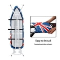 thumbnail image 4 of HELLHERO Australian Kangaroo Ironing Board Cover 54x15 inches Thick Ironing Board Cover with Elastic Edge Non Slip Pad Iron Cover with Hook and Loop, 4 of 5