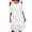 White, variant on Sngxgn Long Sleeve Midi Dress Casual Loose Flowy Dresses(Green,XXL)