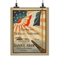 thumbnail image 2 of Print: Emprunt De La Defense Nationale. On Souscrit A La Banque Adam, 1917, 2 of 4