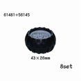 thumbnail image 1 of MOC Technical Tire Wheel Cross Hole Set Motorcycle Tyre & Rim Car Truck Wheels Hub Bricks Construction Building Blocks 61481-56145-8set, 1 of 6