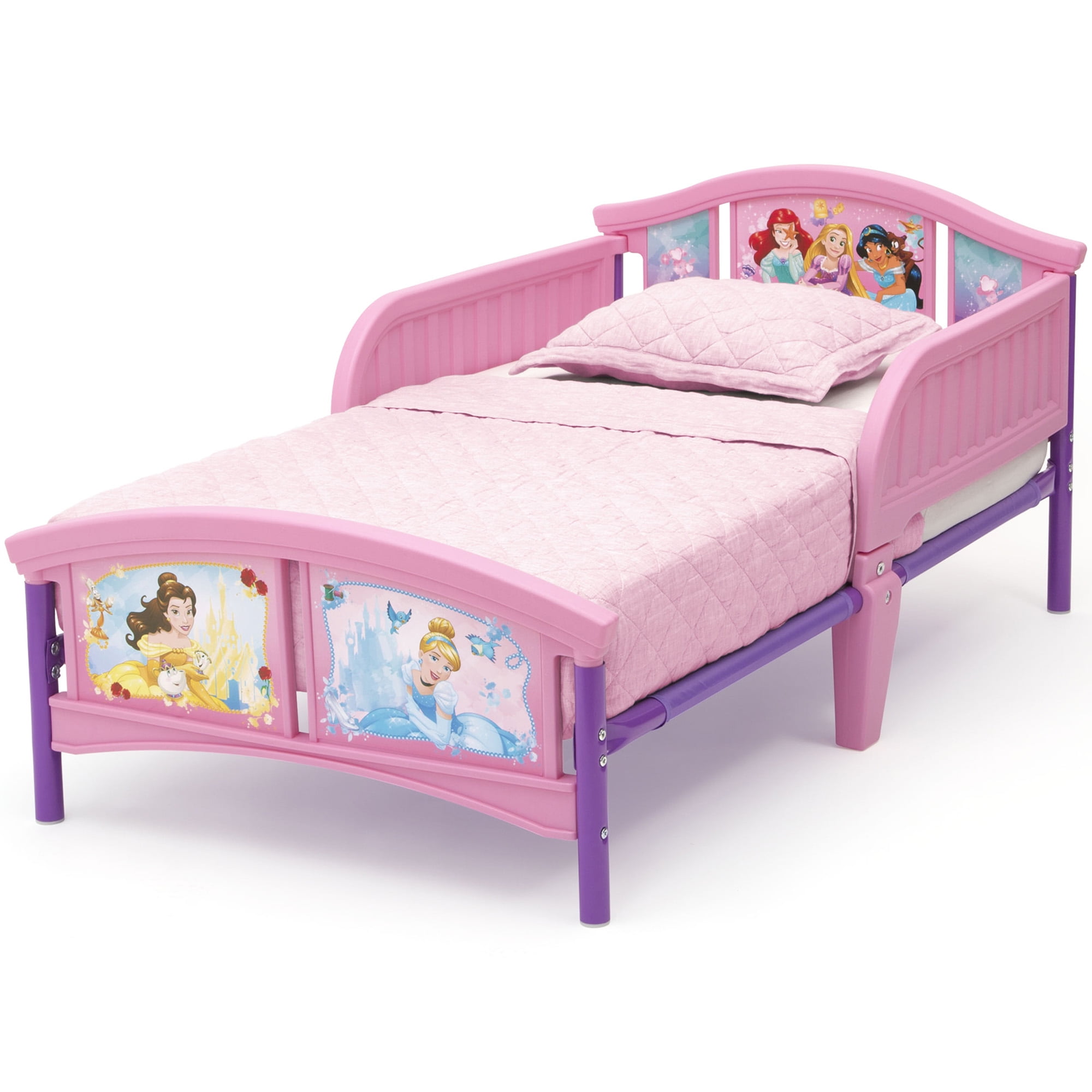 Disney Princess Plastic Toddler Bed By Delta Children Forever