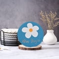 thumbnail image 5 of Round Place mats Set of 5 Round Place mat Washable Table Mats, 5 of 5